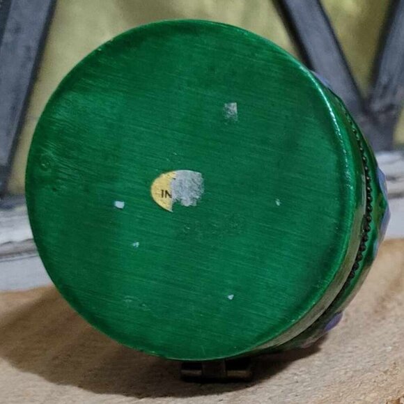 Vintage Hinged Jewelry Trinket Box - Picture 9 of 11